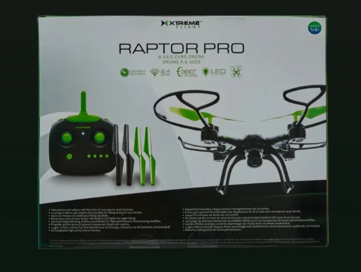 🏒  NEW!   Xtreme Flight Raptor Pro Drone with Camera image indicator(3)
