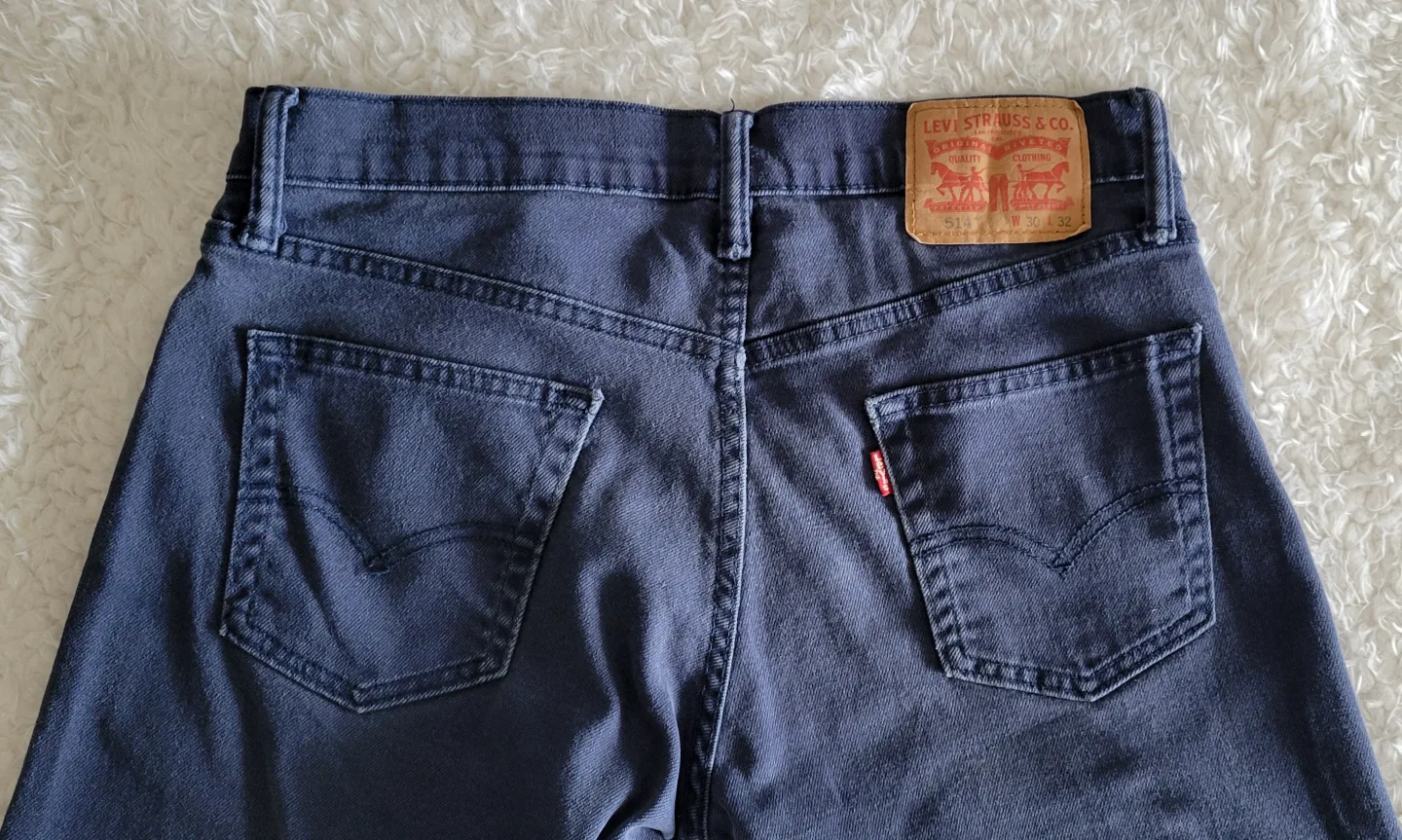 Levi's Men's 514 Slim Straight Jeans Dark Wash image indicator(5)