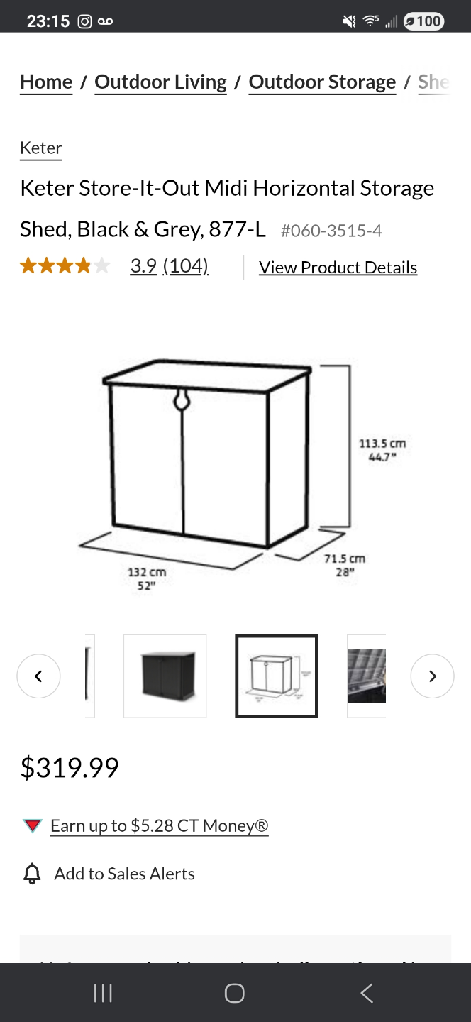 Keter Large Outdoor Storage Box - photo 3