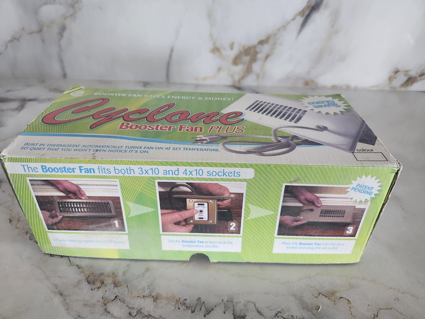 Cyclone Booster Fan Plus - Energy Saving