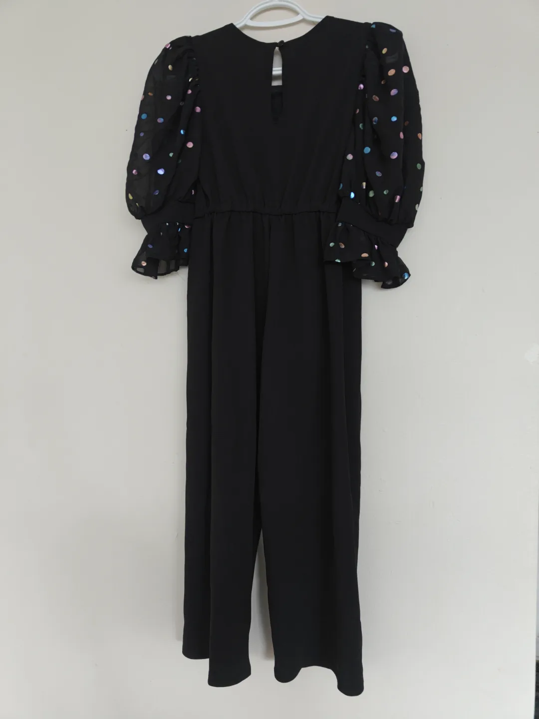 Girls' Black Jumpsuit Size 10 - Iris & Ivy image indicator(6)
