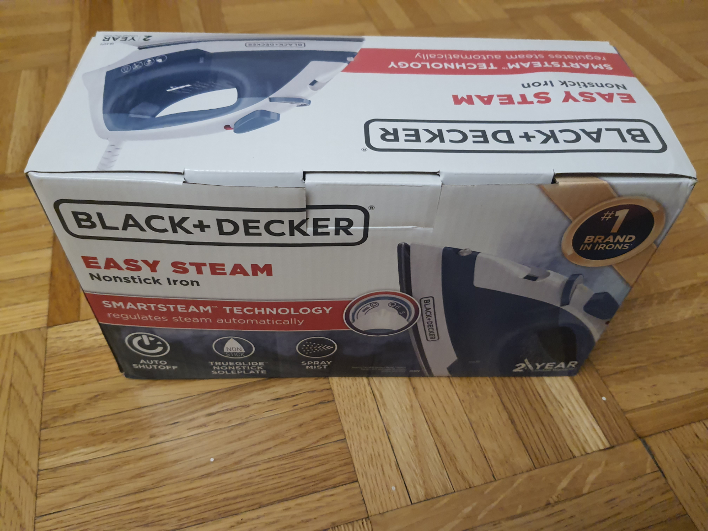 Black+Decker Easy Steam Nonstick Iron - photo 4