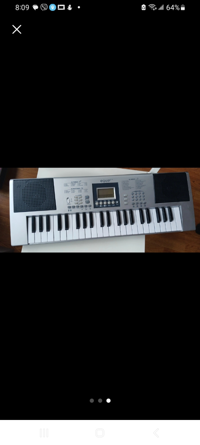 eQuip 61-Key Electronic Keyboard #freecycle