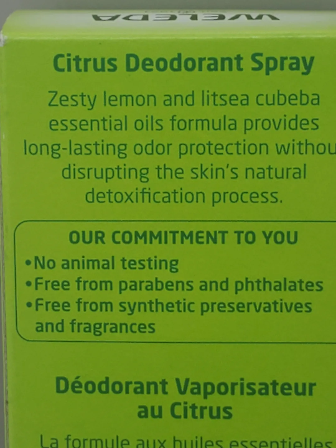 Weleda Citrus Deodorant Spray (100ml) image indicator(2)