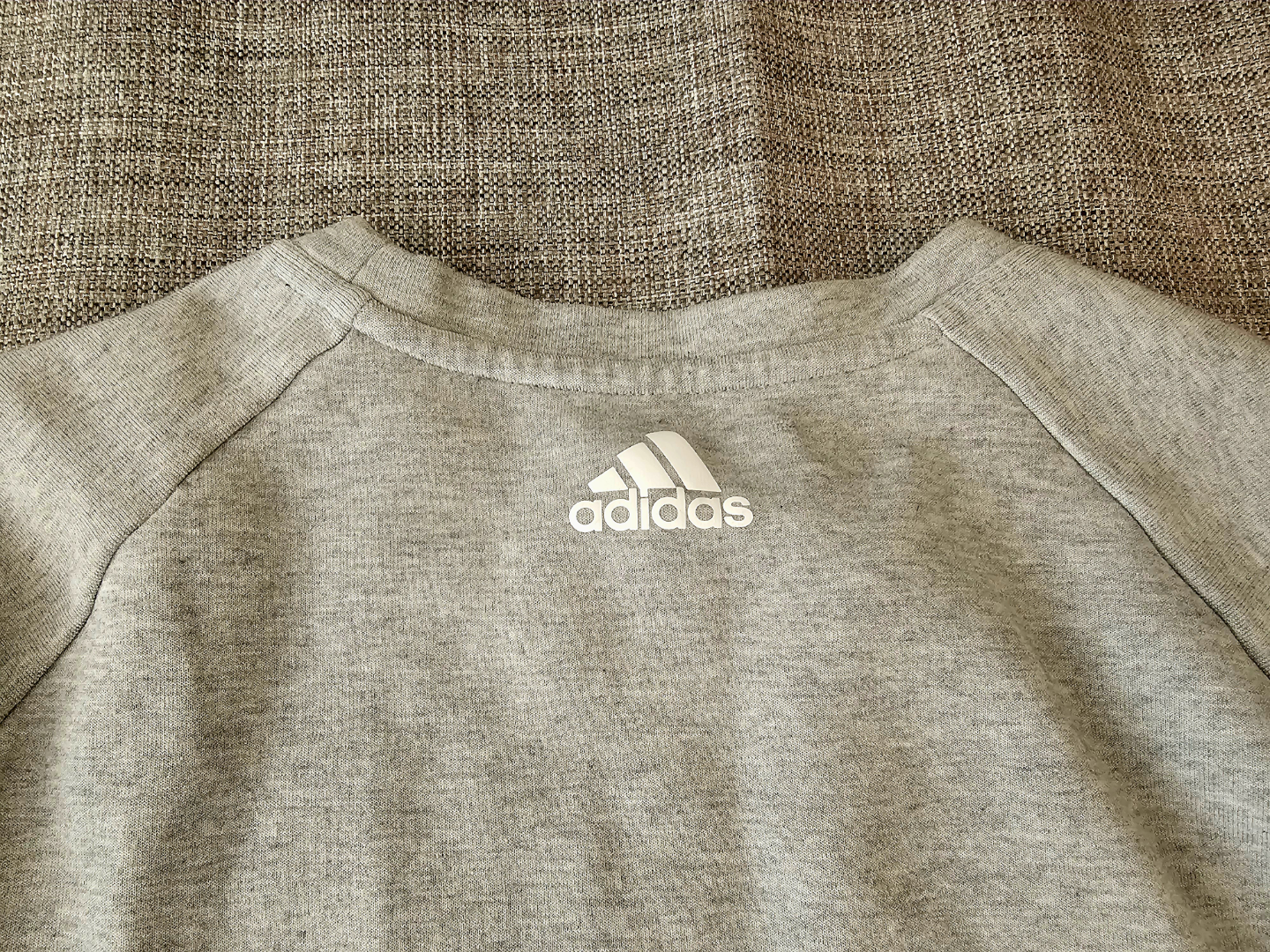 Adidas Women's Grey Keyhole Sweatshirt Size Small - photo 4
