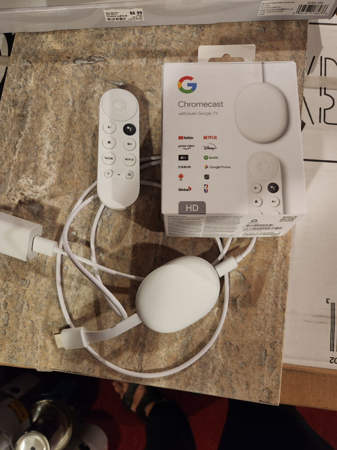 Google Chromecast with Google TV - HD - Streaming Device - photo 2