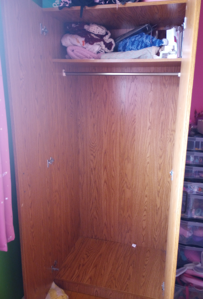 Wooden Double Door Wardrobe armoire 🧡 - photo 2