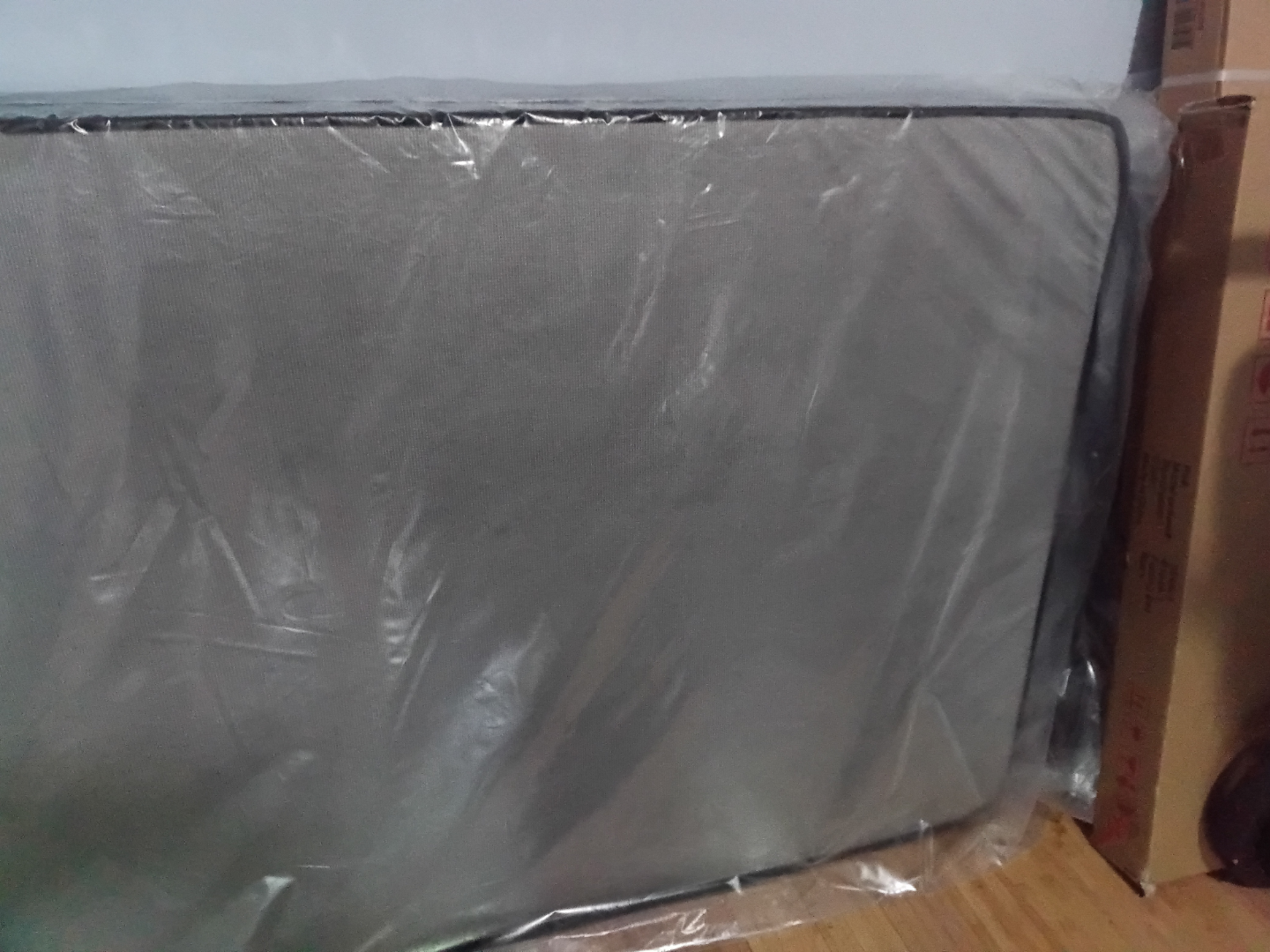 New Full Size Box Spring and Metal Frame - photo 3