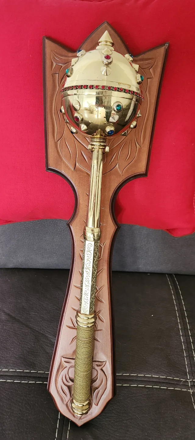 Golden Mace Symbol Souvenir Ukrainian Cossacks Symbol image indicator(2)