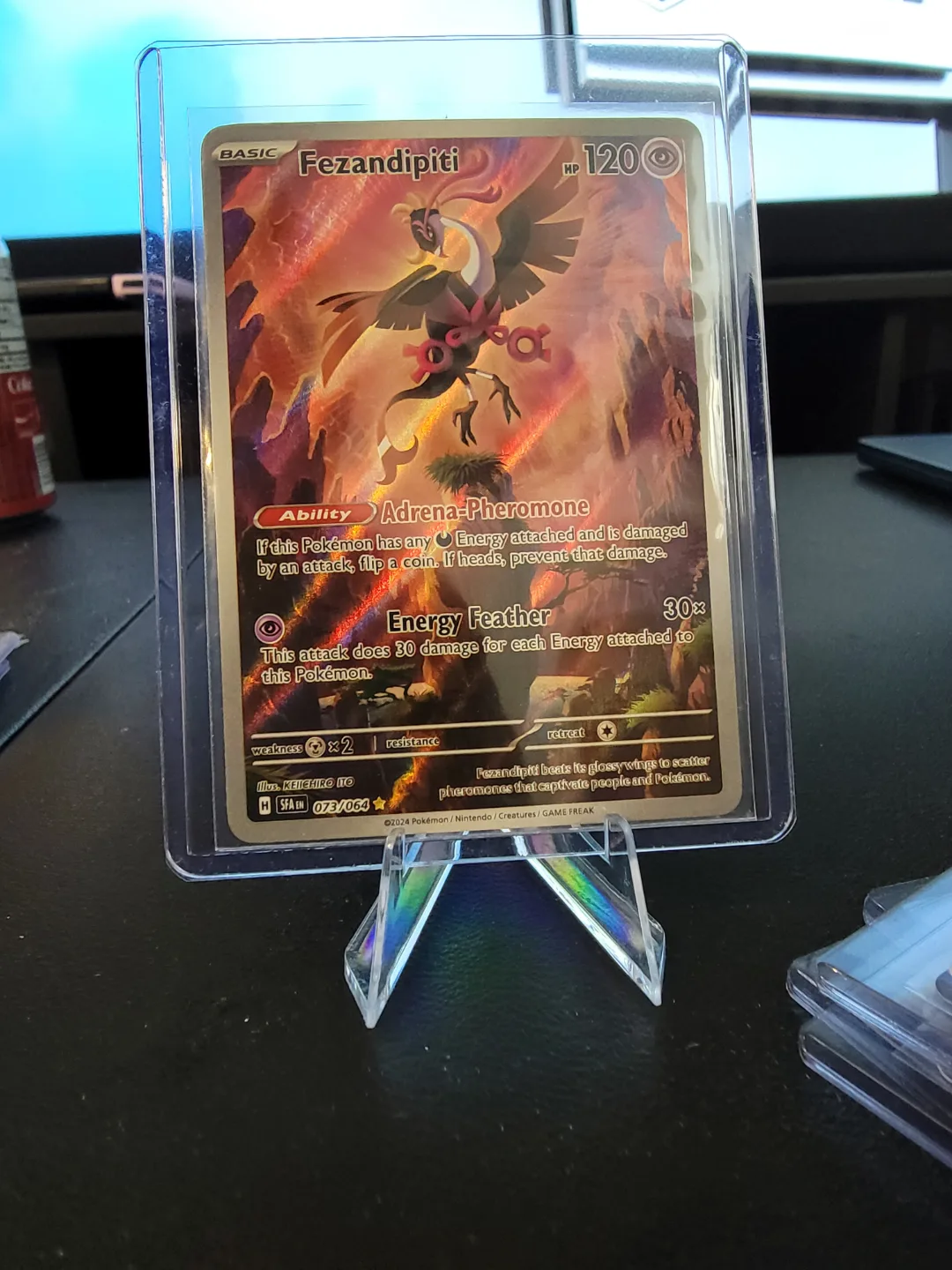 Pokemon Card - Fezandipiti - 073/064 - Sword & Shield thumbnail