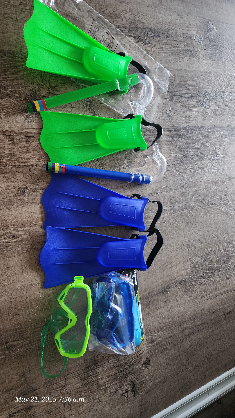 brand new Kids' Snorkelling Set - Fins, Mask & Snorkel - photo 2