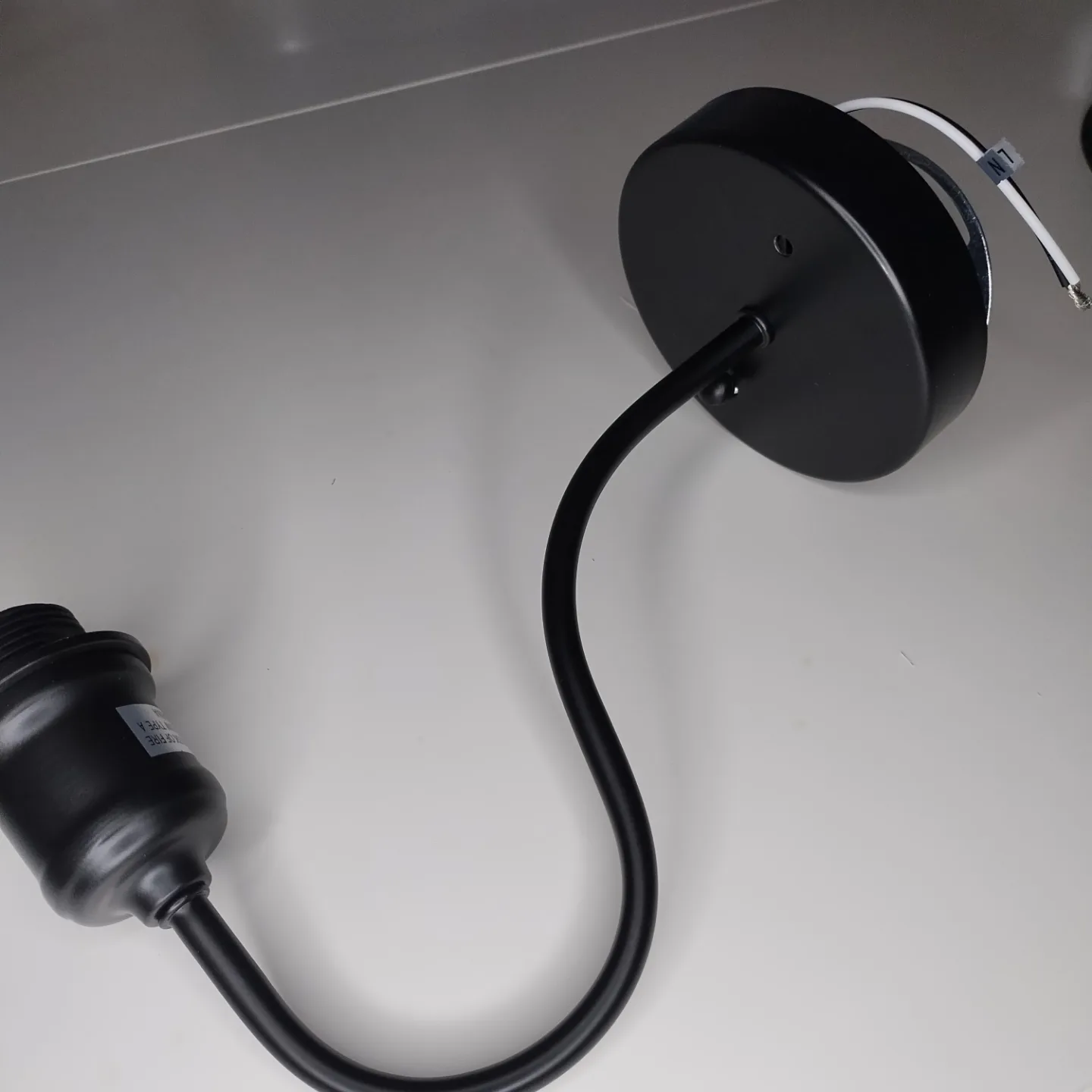 Black Industrial Wall Lamp Fixture image indicator(2)