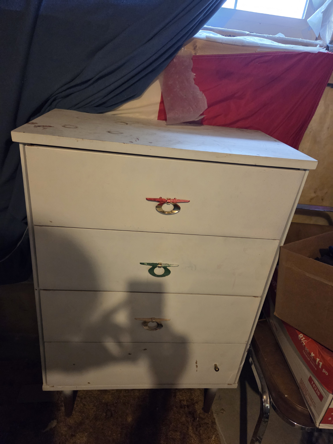 Vintage Four-Drawer Dresser