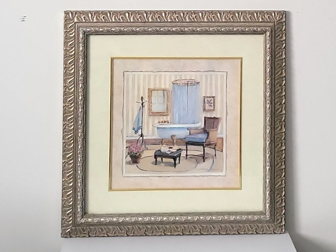 C. winterle Olson print of Framed Bathroom Art- 20 x20 inches image indicator(7)