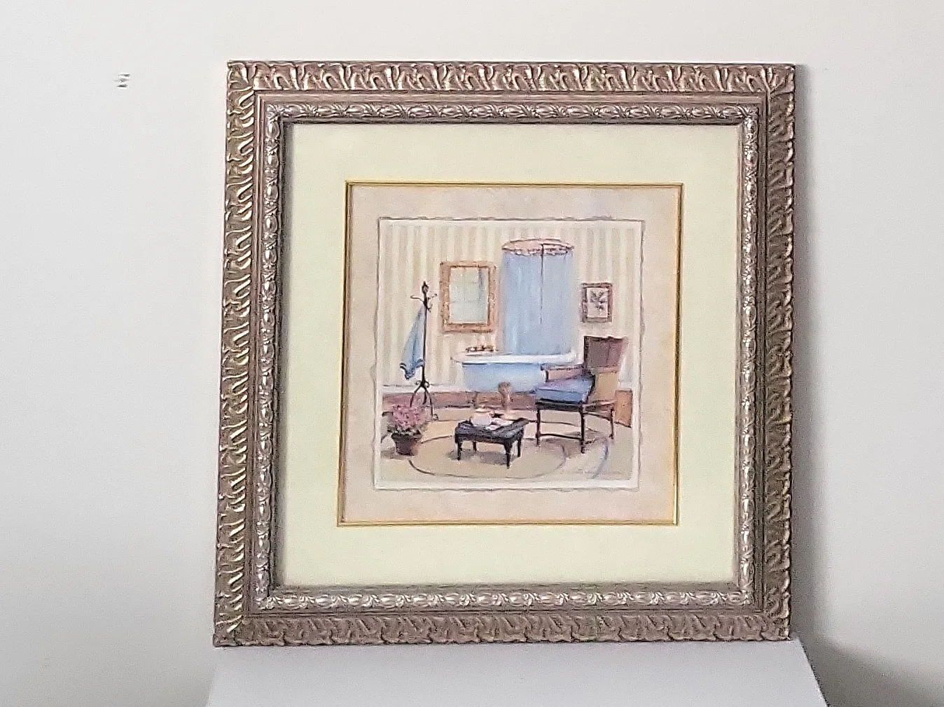 C. winterle Olson print of Framed Bathroom Art- 20 x20 inches image indicator(9)