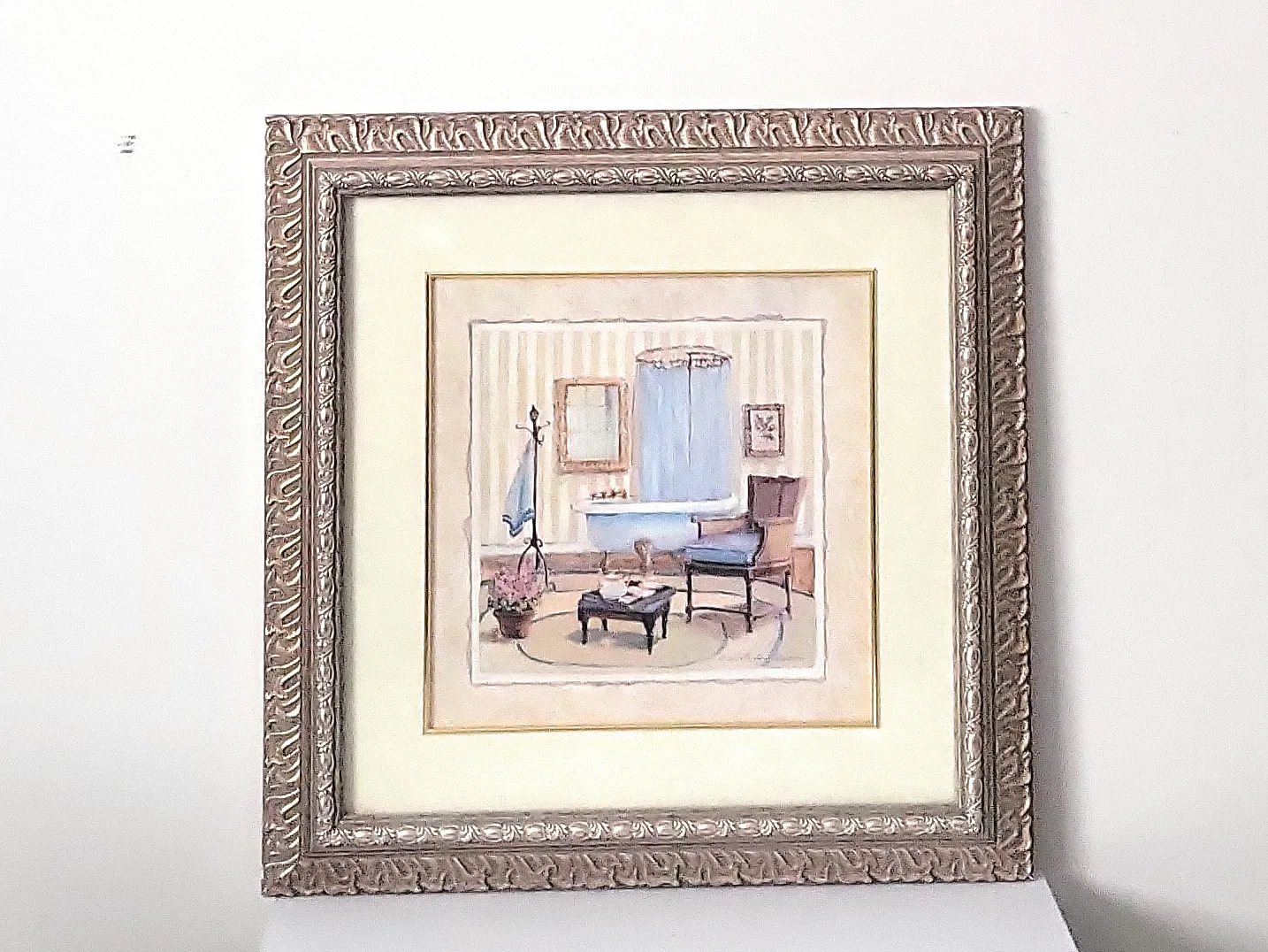 C. winterle Olson print of Framed Bathroom Art- 20 x20 inches image indicator(10)