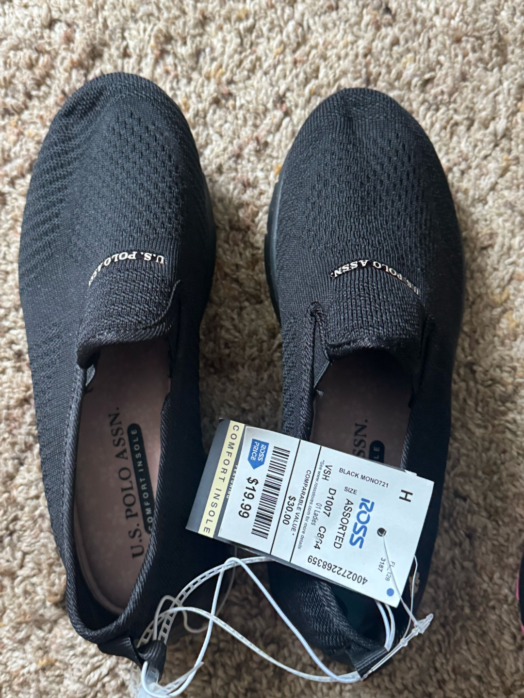 U.S. Polo Assn. Slip-On Sneakers - Size 9 - photo 2