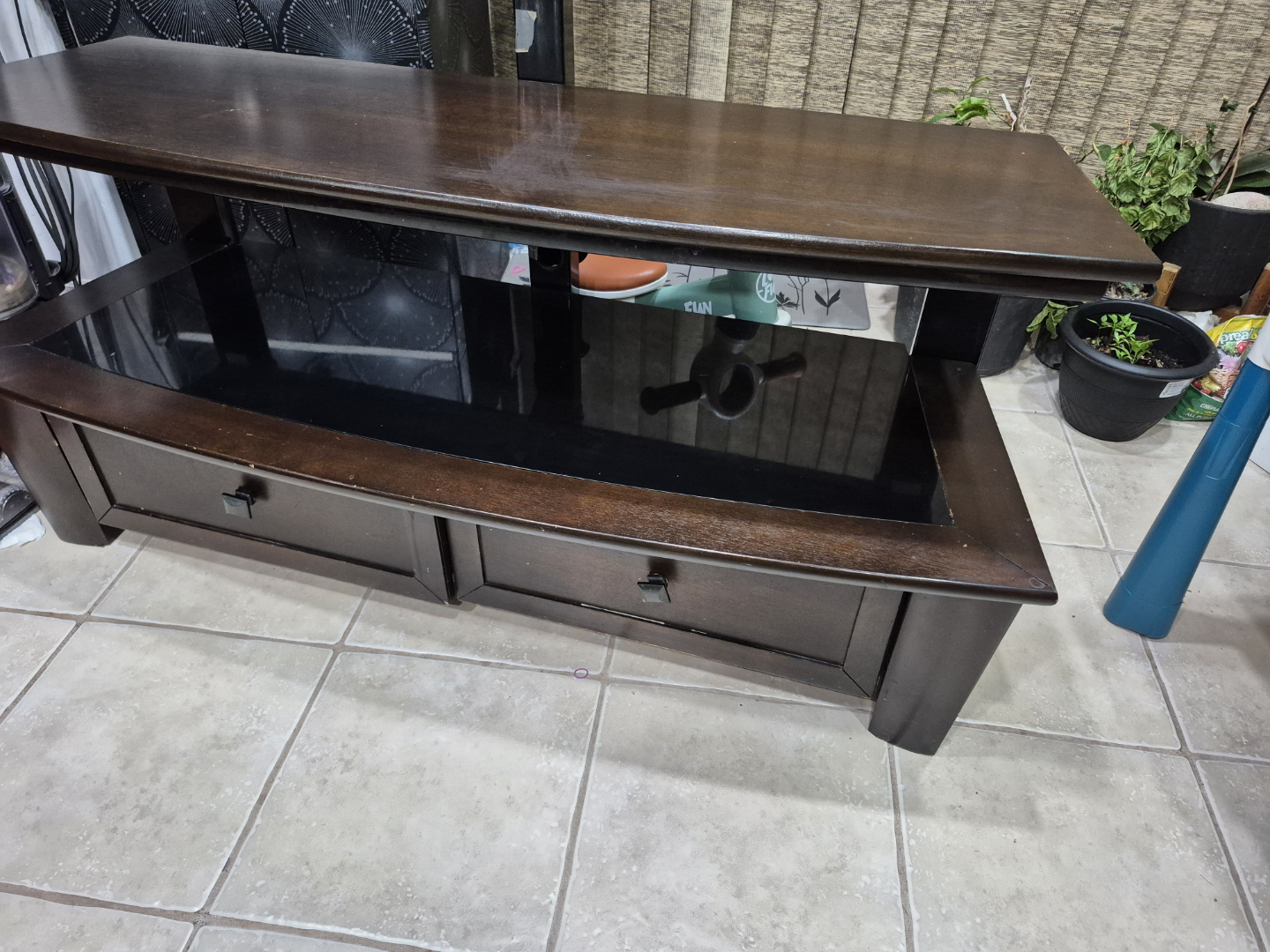 TV Stand with Full-Motion TV Wall Mount - photo 2