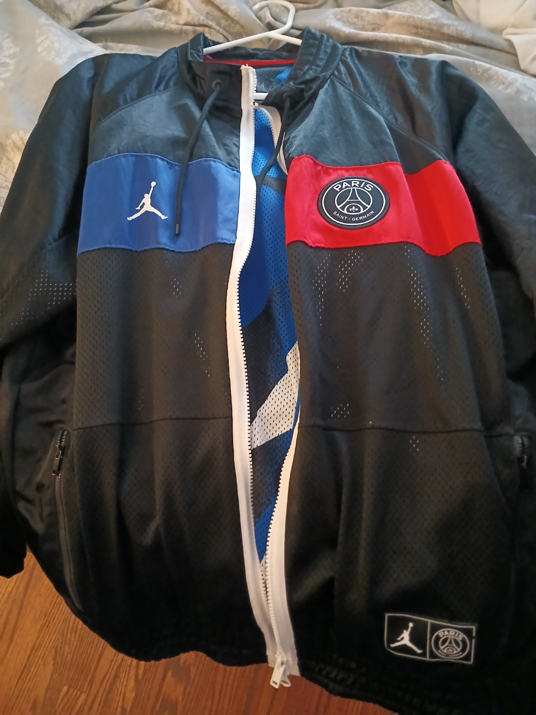 Paris St. Germain Nike black nylon jacket - photo 3