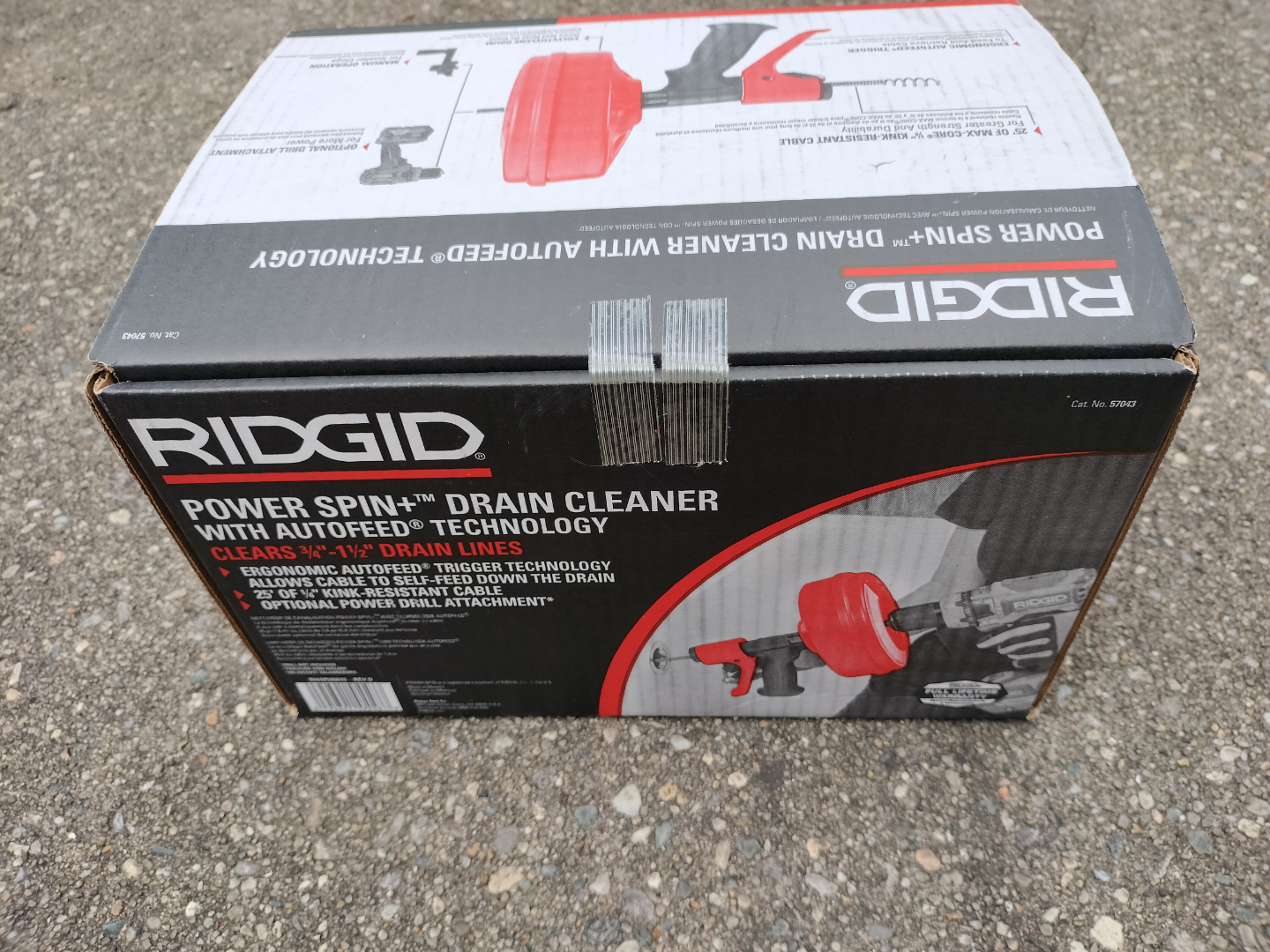 RIDGID Power Spin Drain Cleaner with Autofeed Technology - photo 4