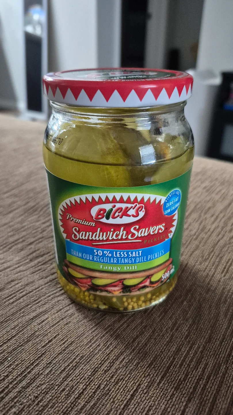 Bick's Premium Sandwich Savors Dill Pickles - 500ml Jar 🏒 thumbnail