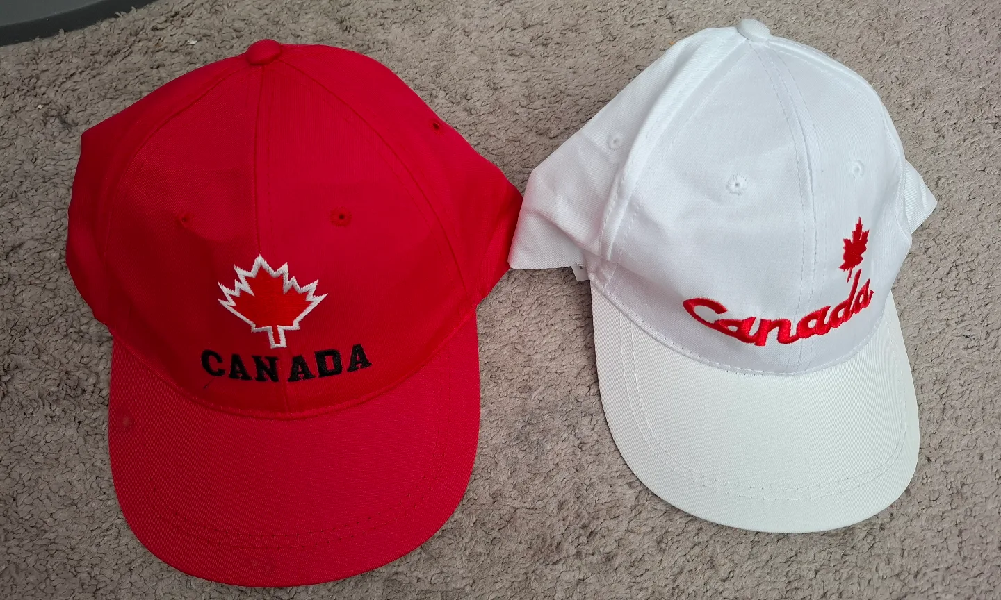 Canadian-themed baseball caps thumbnail