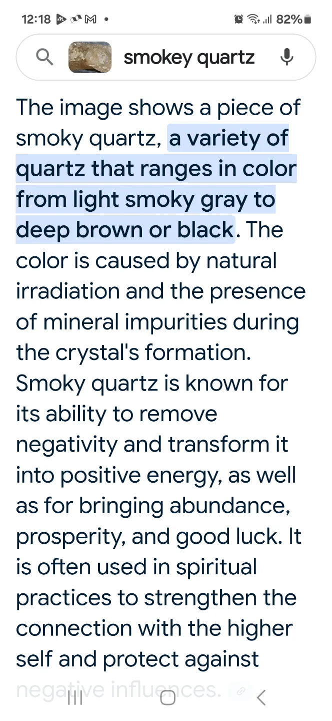 🏒Extra Large 3.5 lb Smoky Quartz Crystal Cluster image indicator(3)