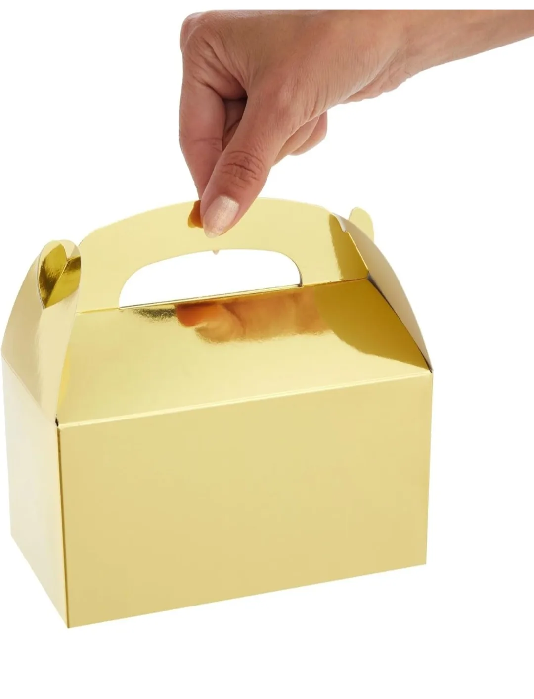 Gold Foil Goodie Boxes - Bulk Party Favor Boxes image indicator(3)