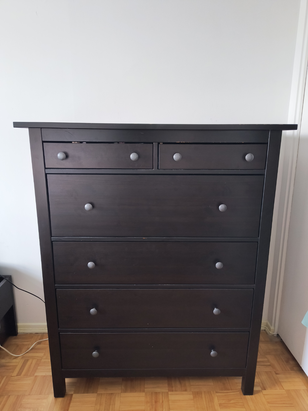 IKEA HEMNES 6-drawer chest - Black-brown - photo 2