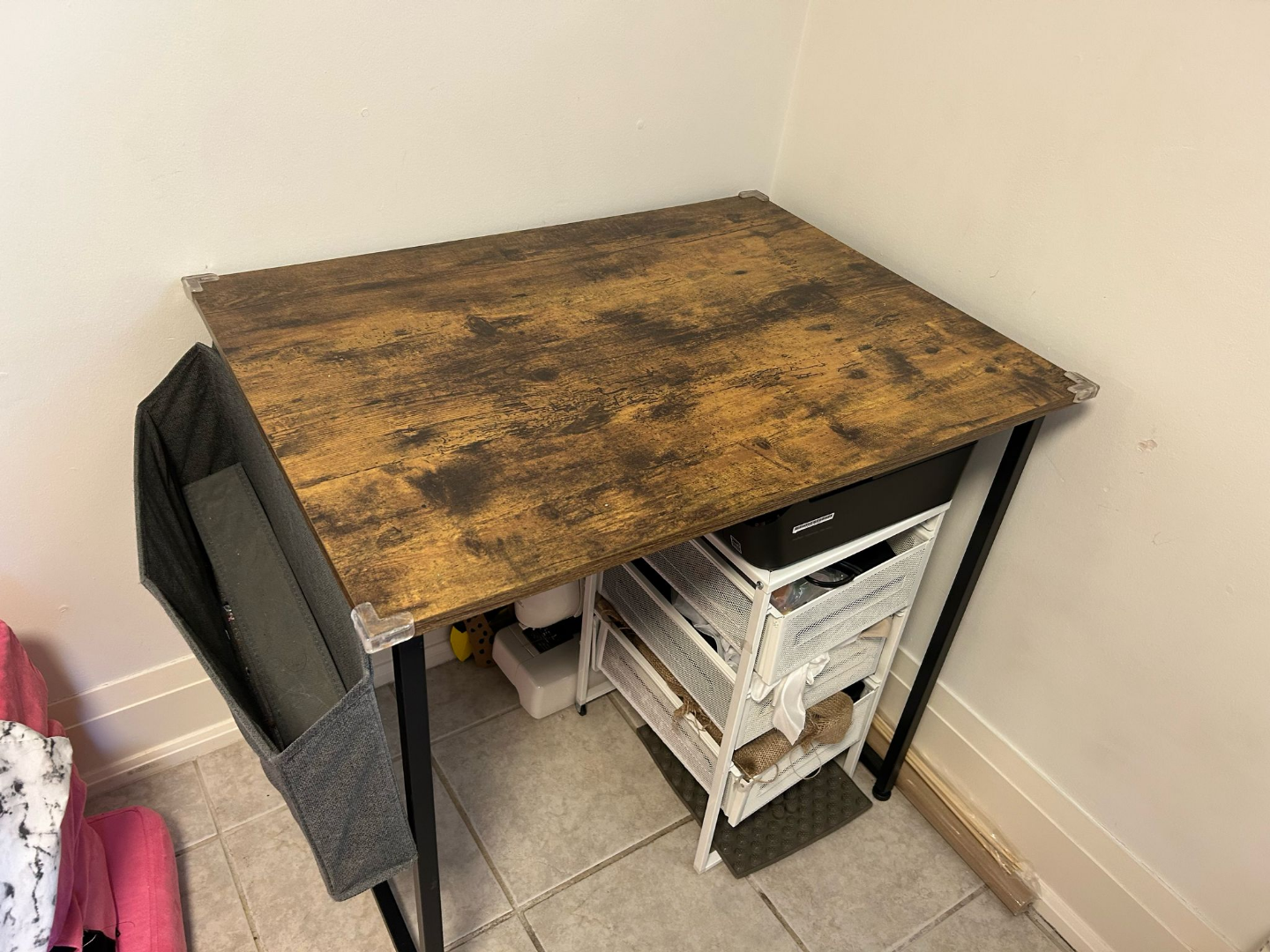 Rustic Brown Computer Desk