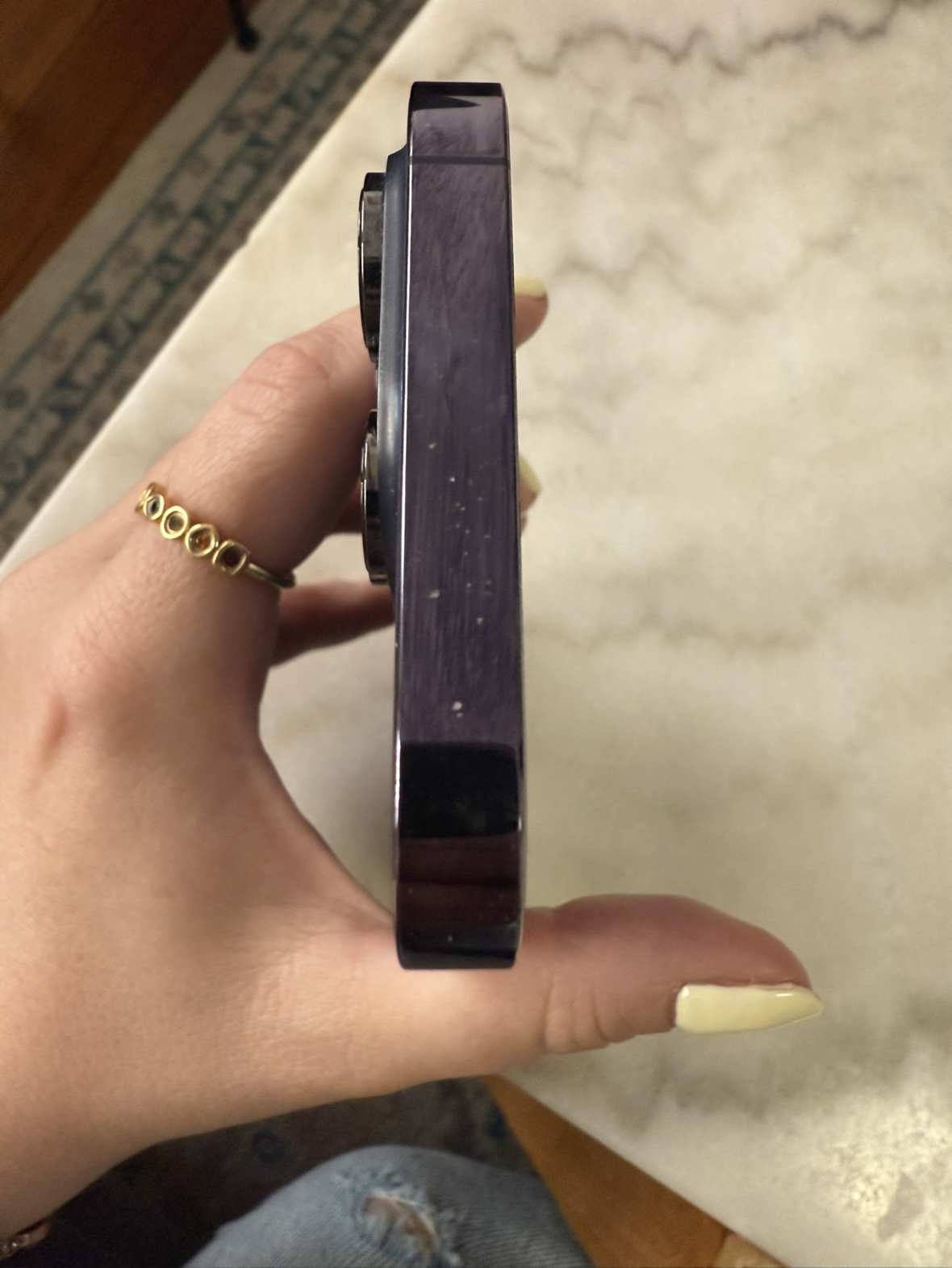 iPhone 14 Pro Deep Purple  128 GB- Used - photo 4