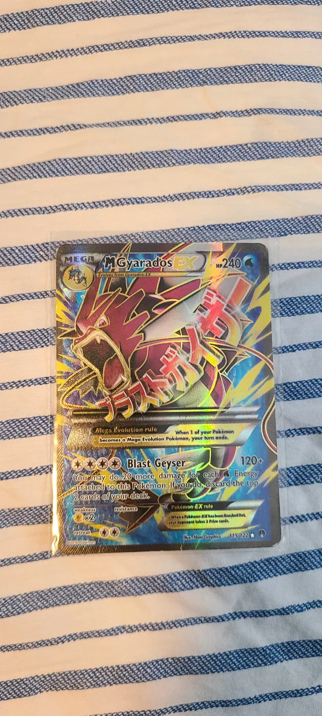 Mega Gyarados EX - Pokemon Card - XY115/122 thumbnail