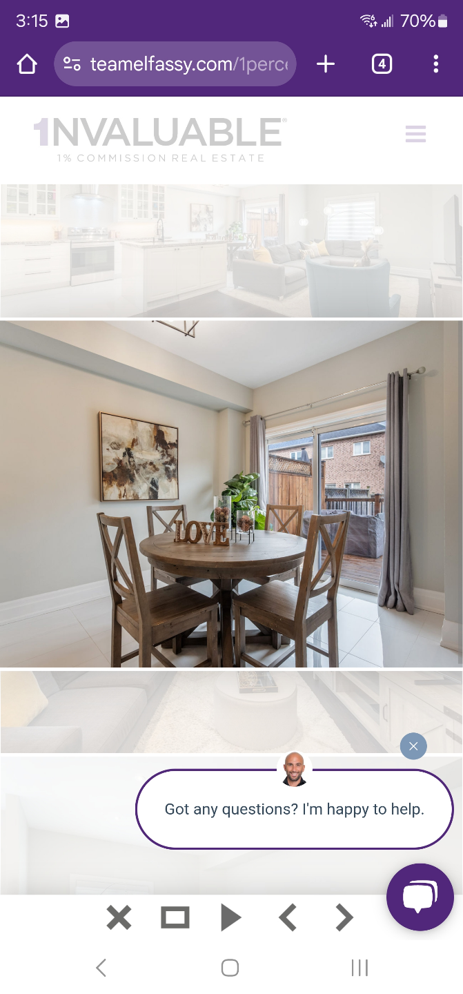 Urban Barn Round Wooden Dining Table and Four Chairs