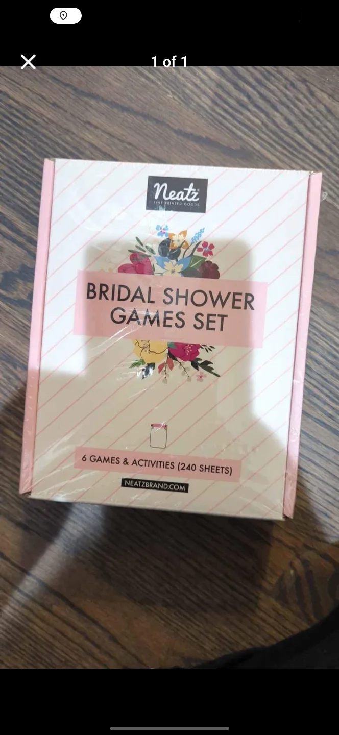 Neatz Bridal Shower Games Set NEW ❤️ thumbnail
