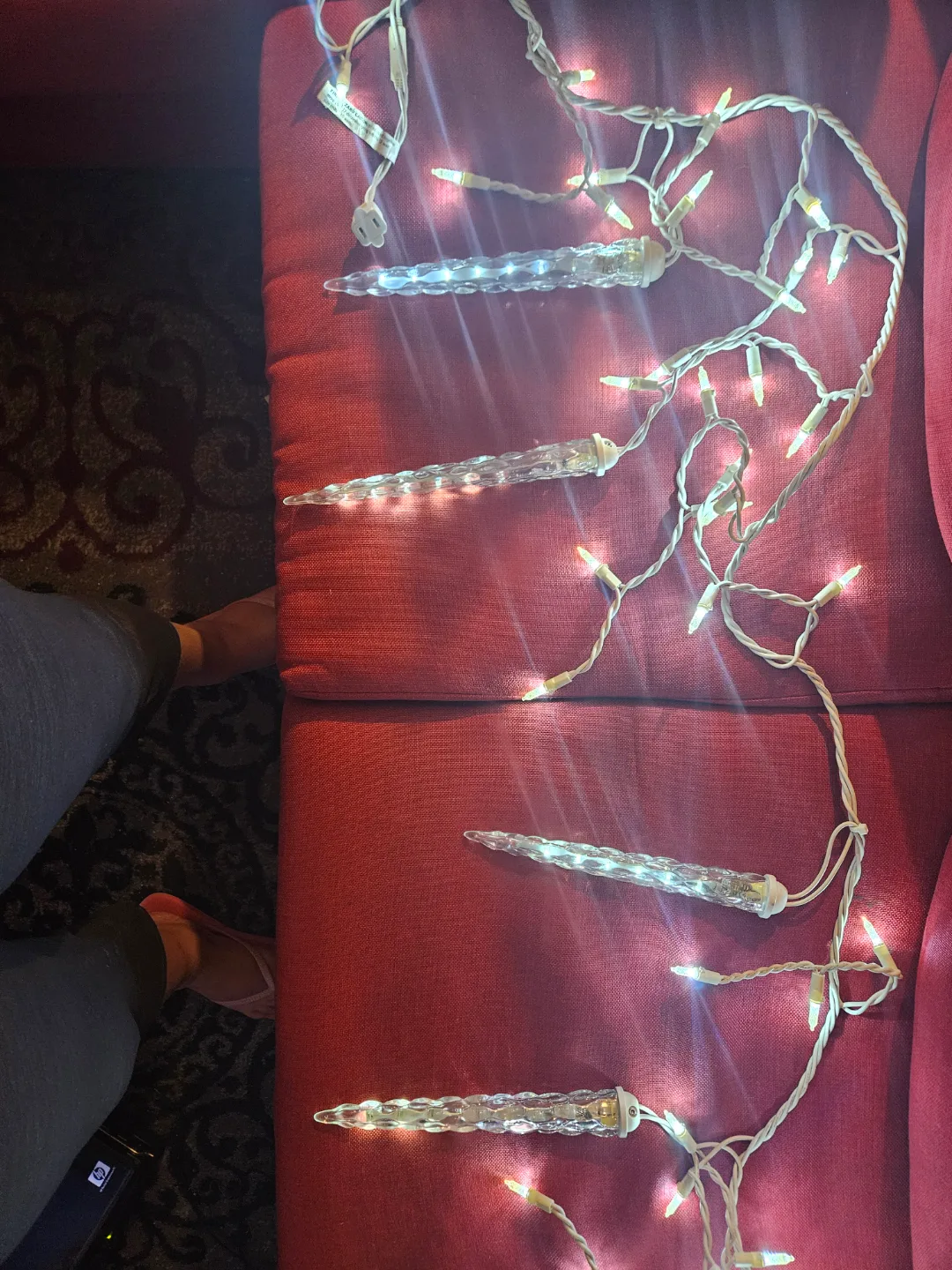 Set of Icicle Christmas Lights #freecycle image indicator(2)