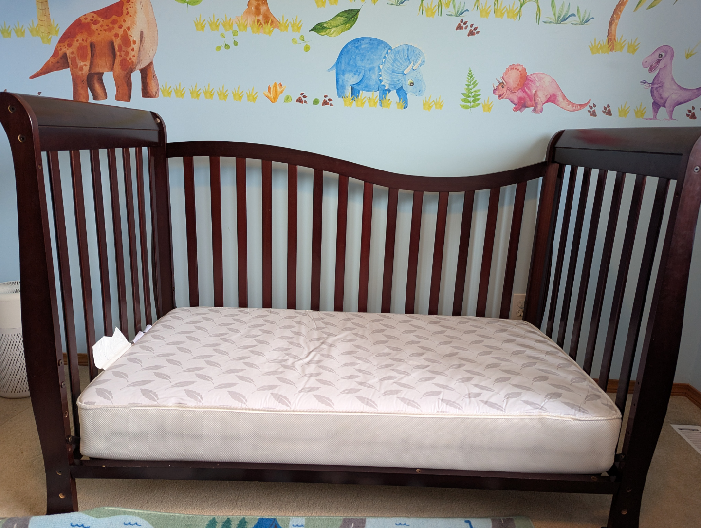 Convertible Crib and Changer Combo
