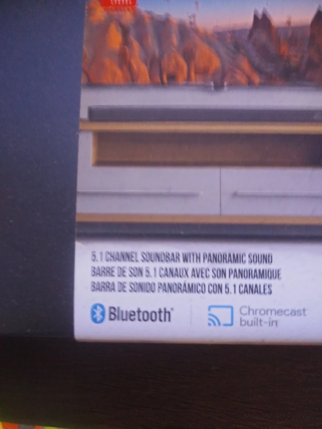 5.1 Channel Soundbar with Subwoofer - Chromecast & Bluetooth - photo 4