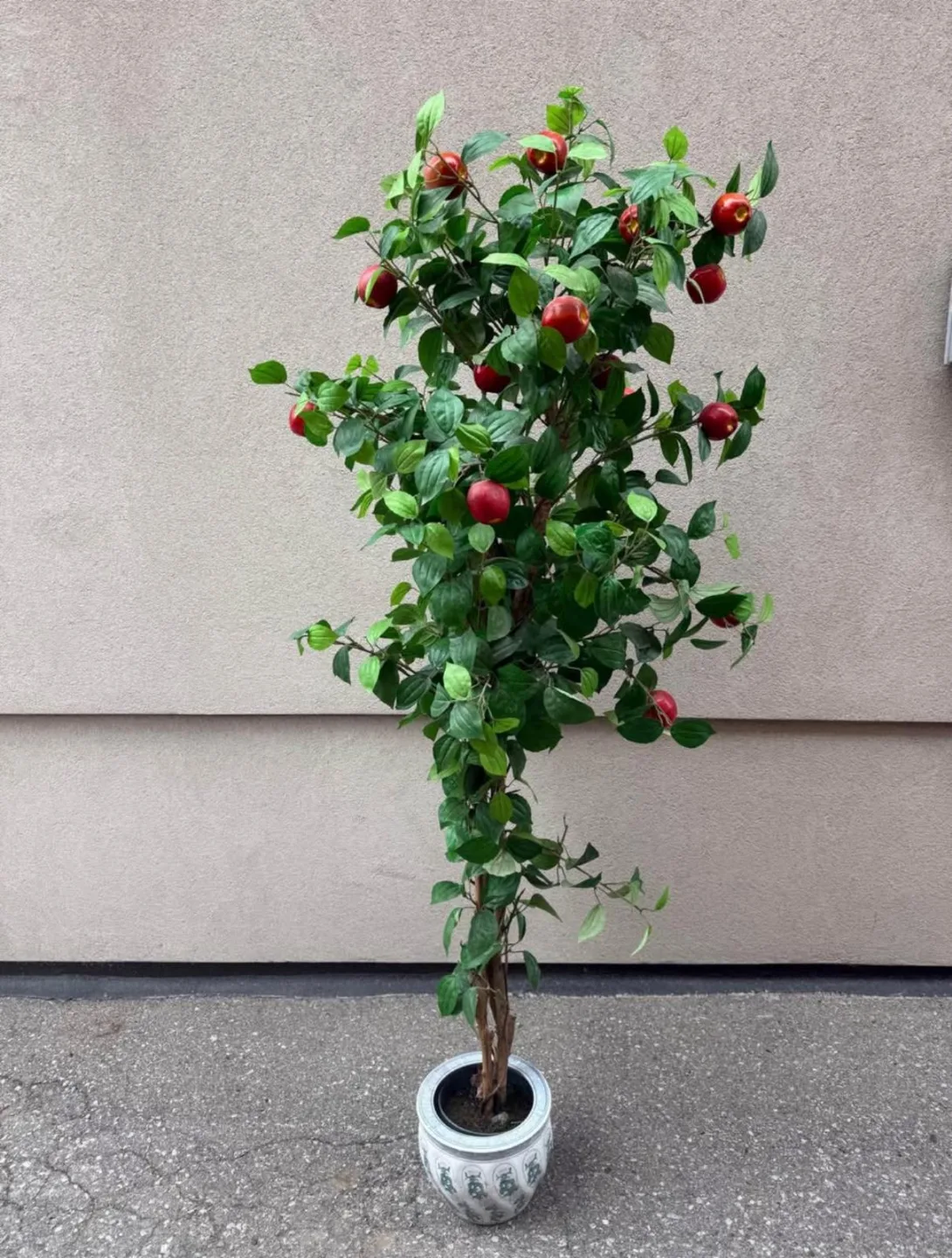 Artificial Apple Tree in Decorative Pot thumbnail