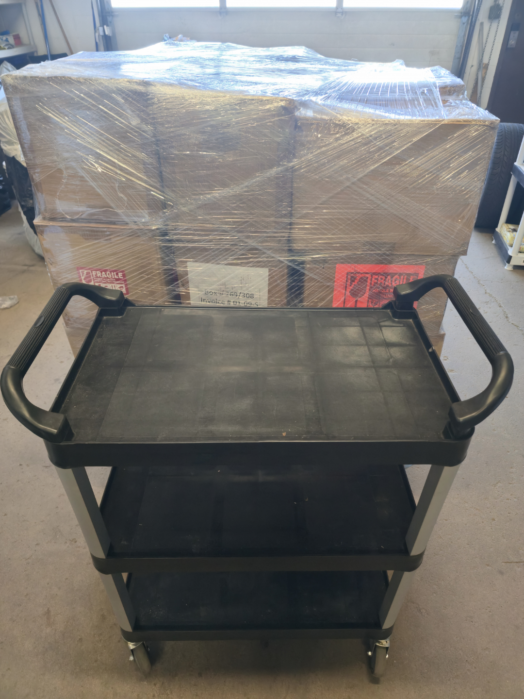 3-Tier Rolling Utility Cart - photo 2