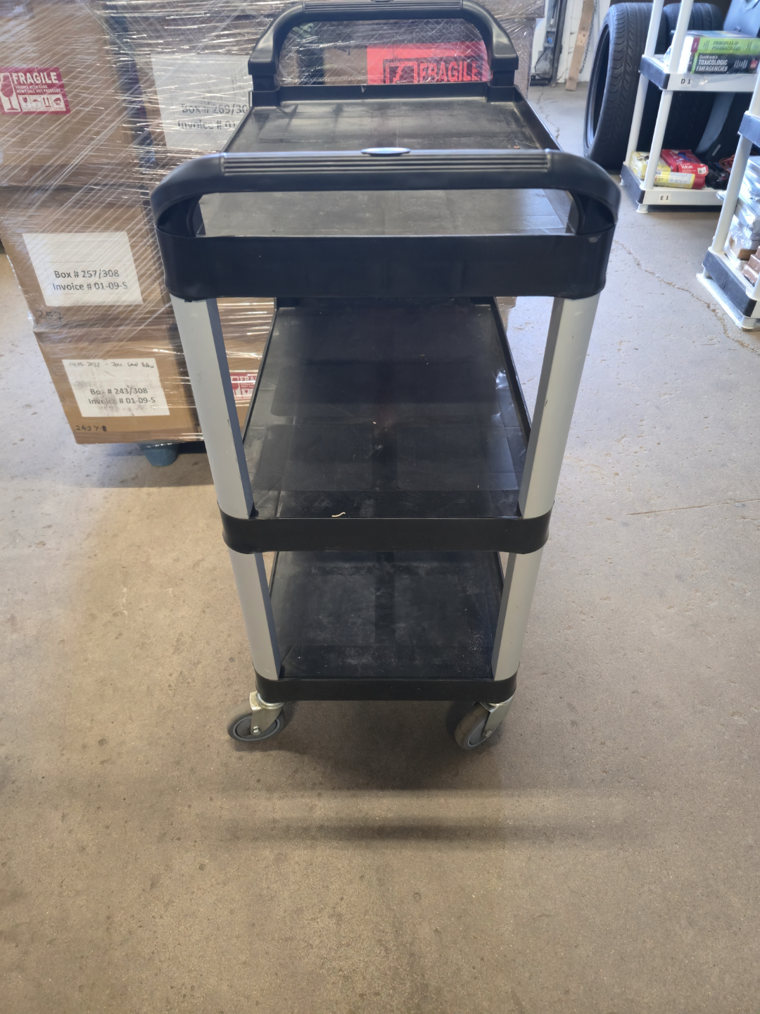 3-Tier Rolling Utility Cart - photo 3
