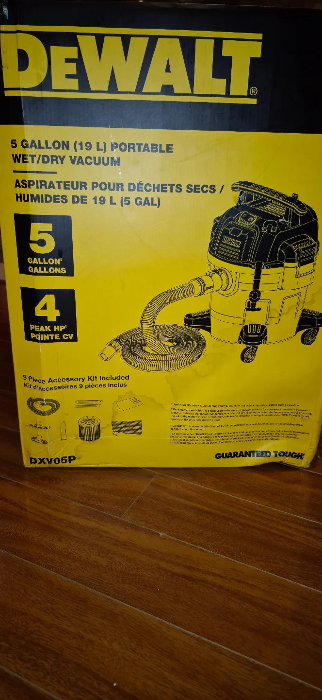 Dewalt 5-Gallon Wet/Dry Vacuum DXV05P image indicator(8)