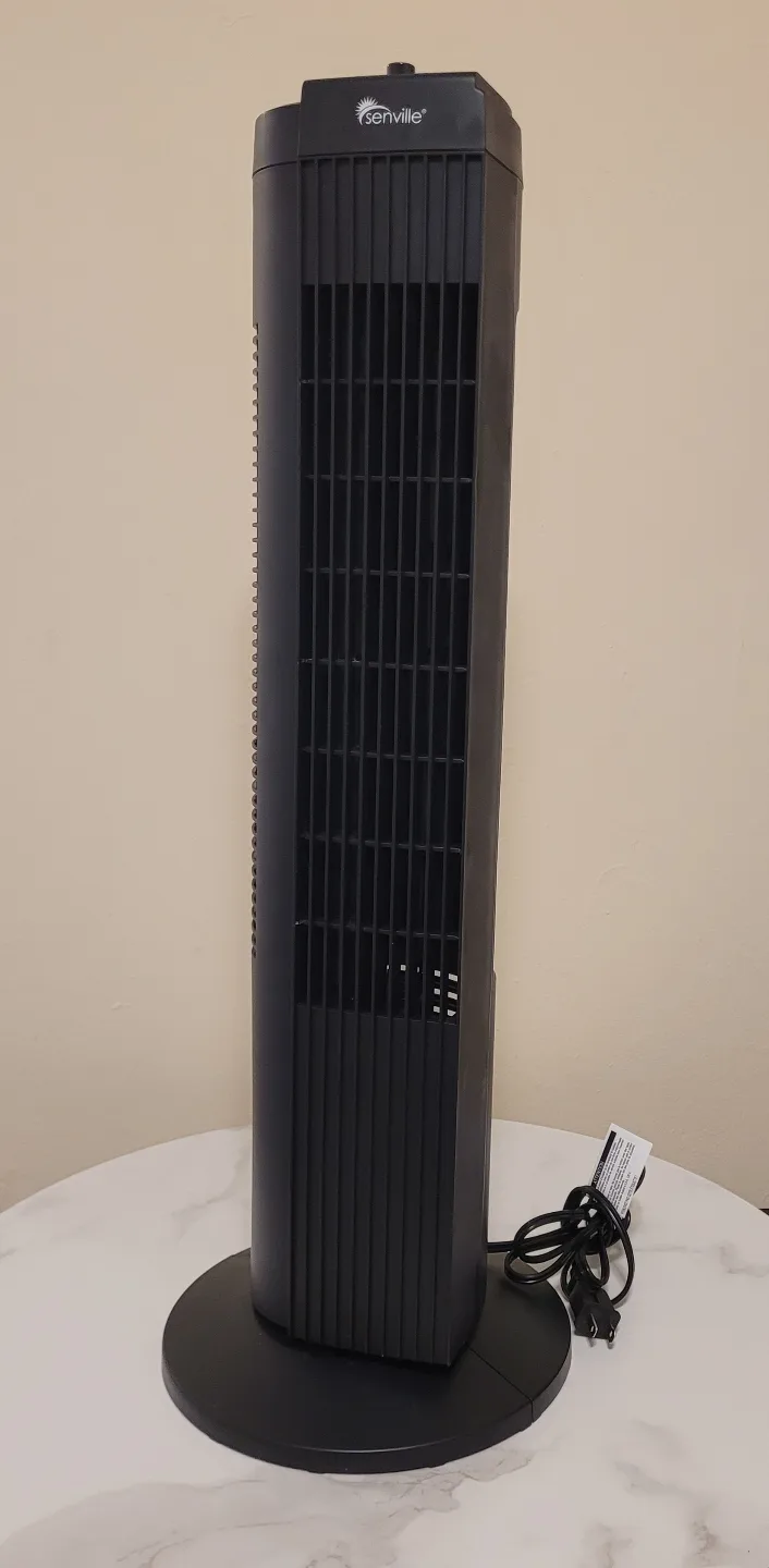 Senville 27" Oscillating Tower Fan - 3 Speeds thumbnail