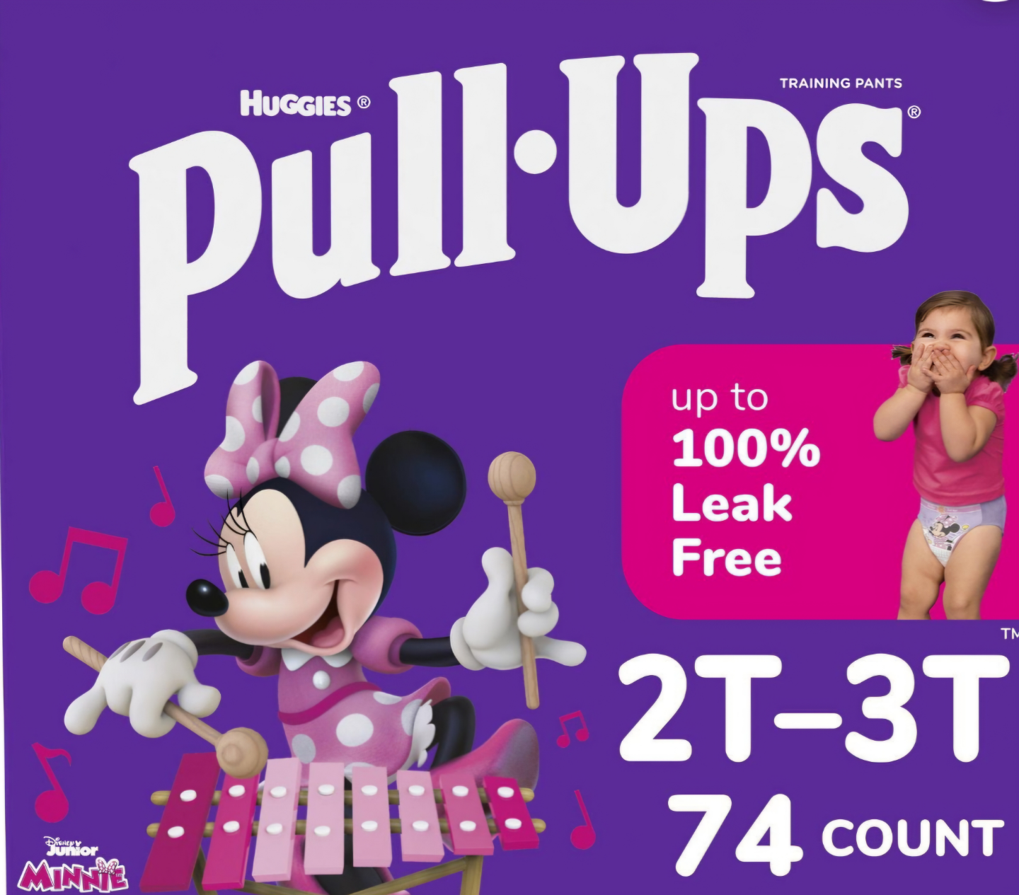 Huggies Pull-Ups Training Pants, 2T-3T, 74 Count
