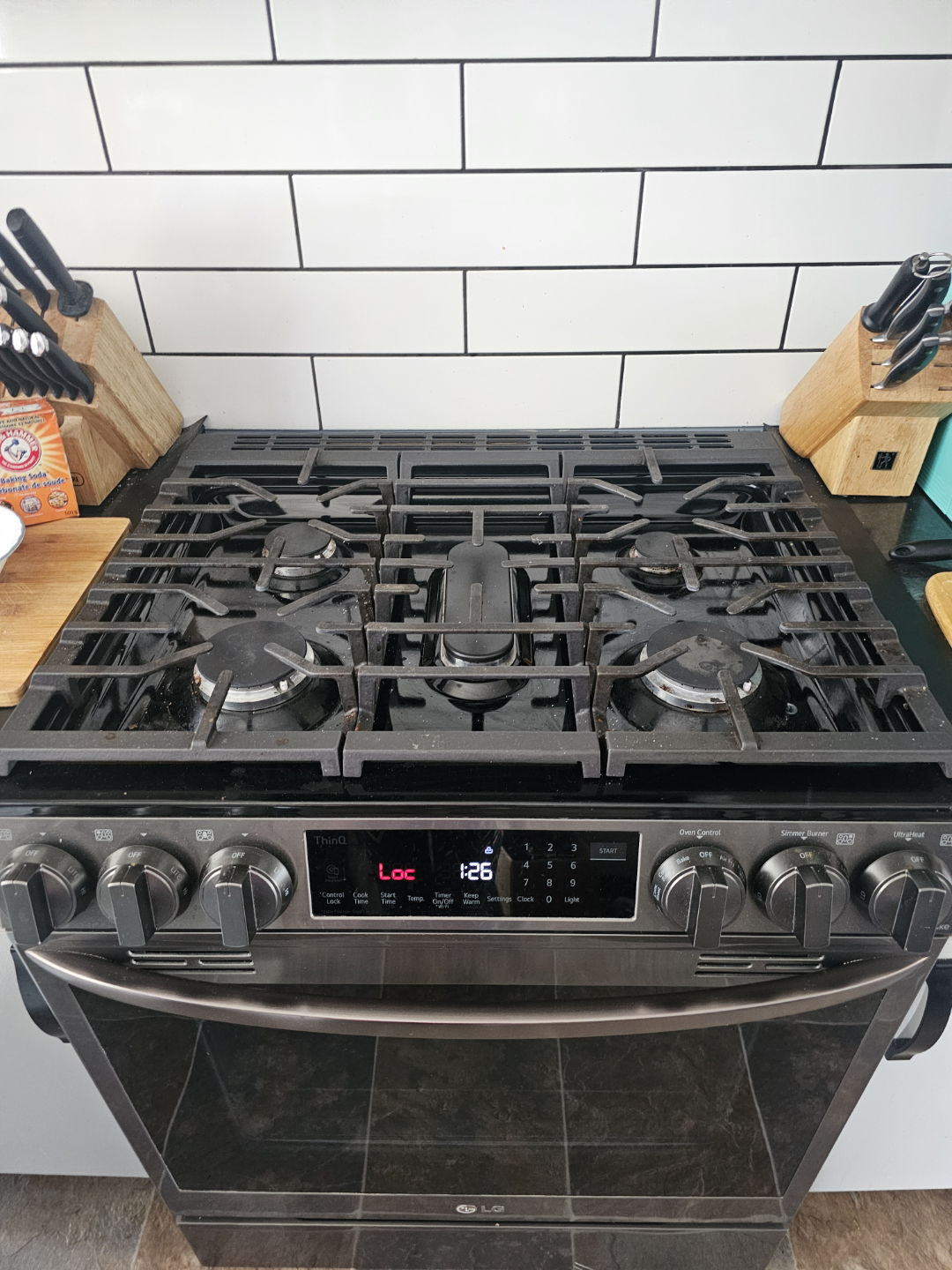 LG Smart Gas Range - photo 3