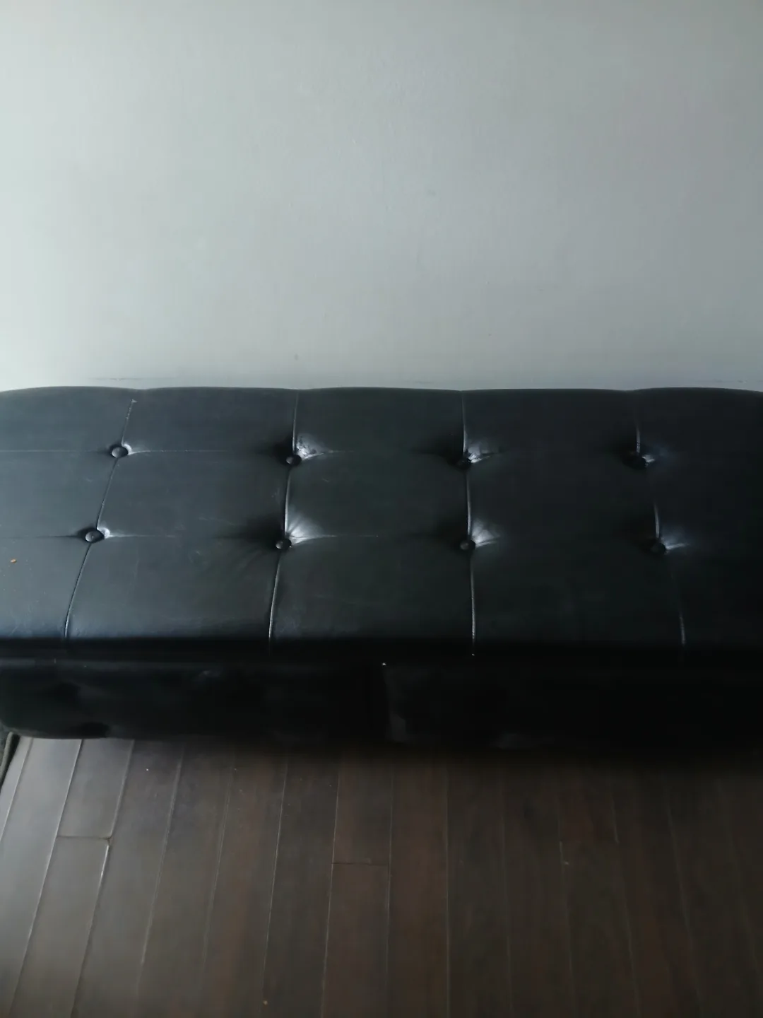 Vintage Lane Cedar Chest - Black Leather Upholstery image indicator(2)