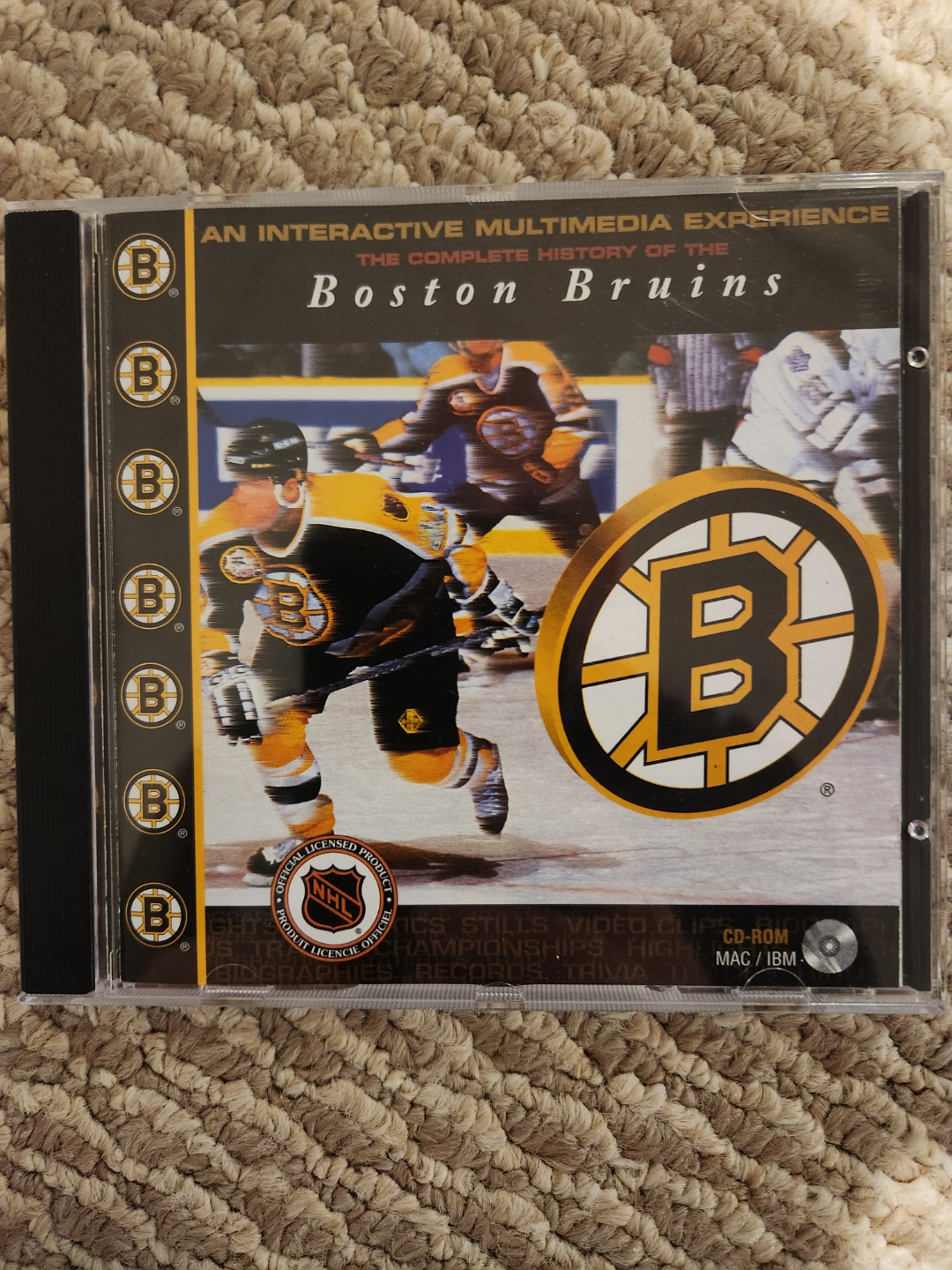 Boston Bruins History CD