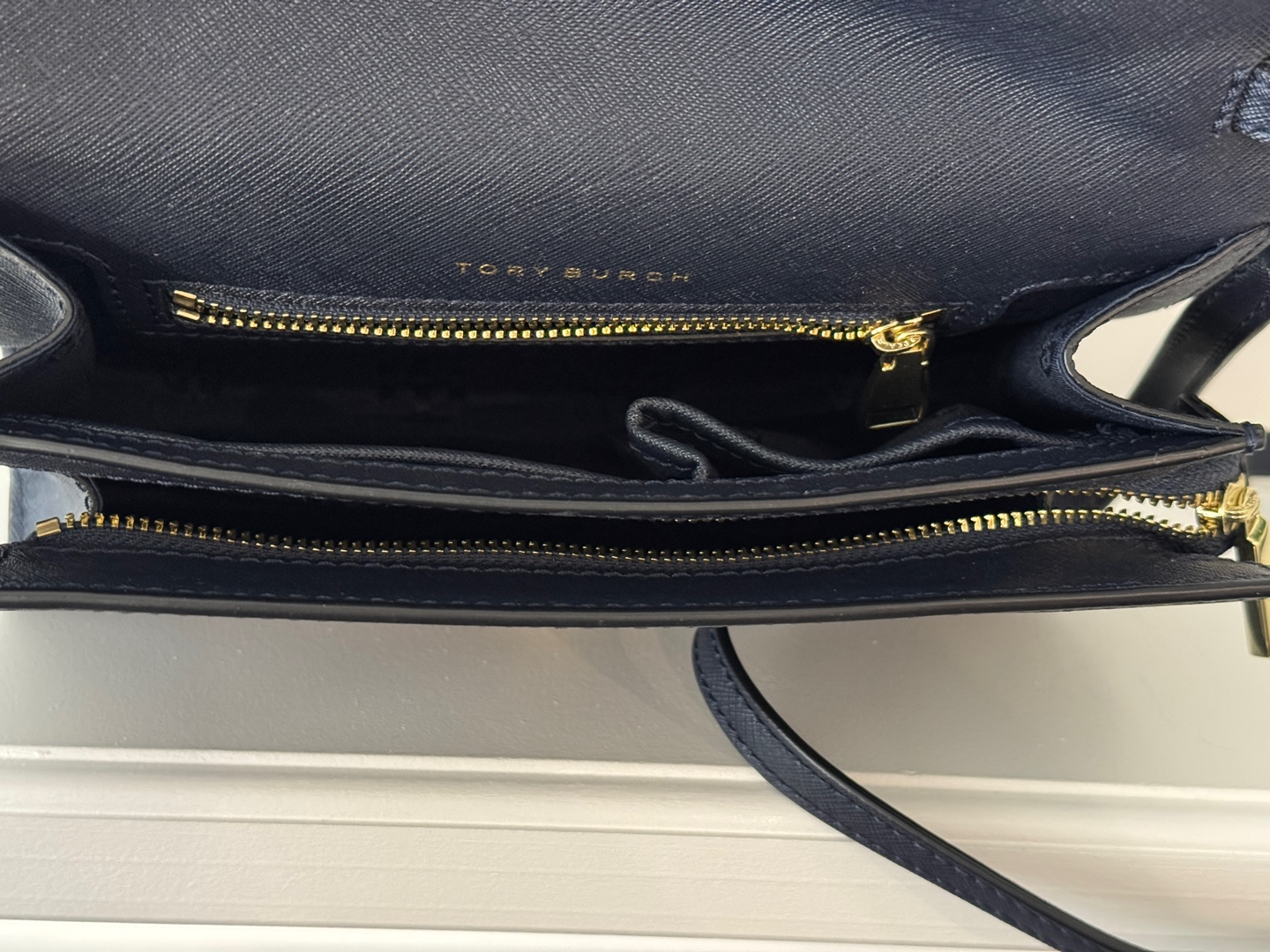 Tory Burch Navy Blue Crossbody Bag - photo 5