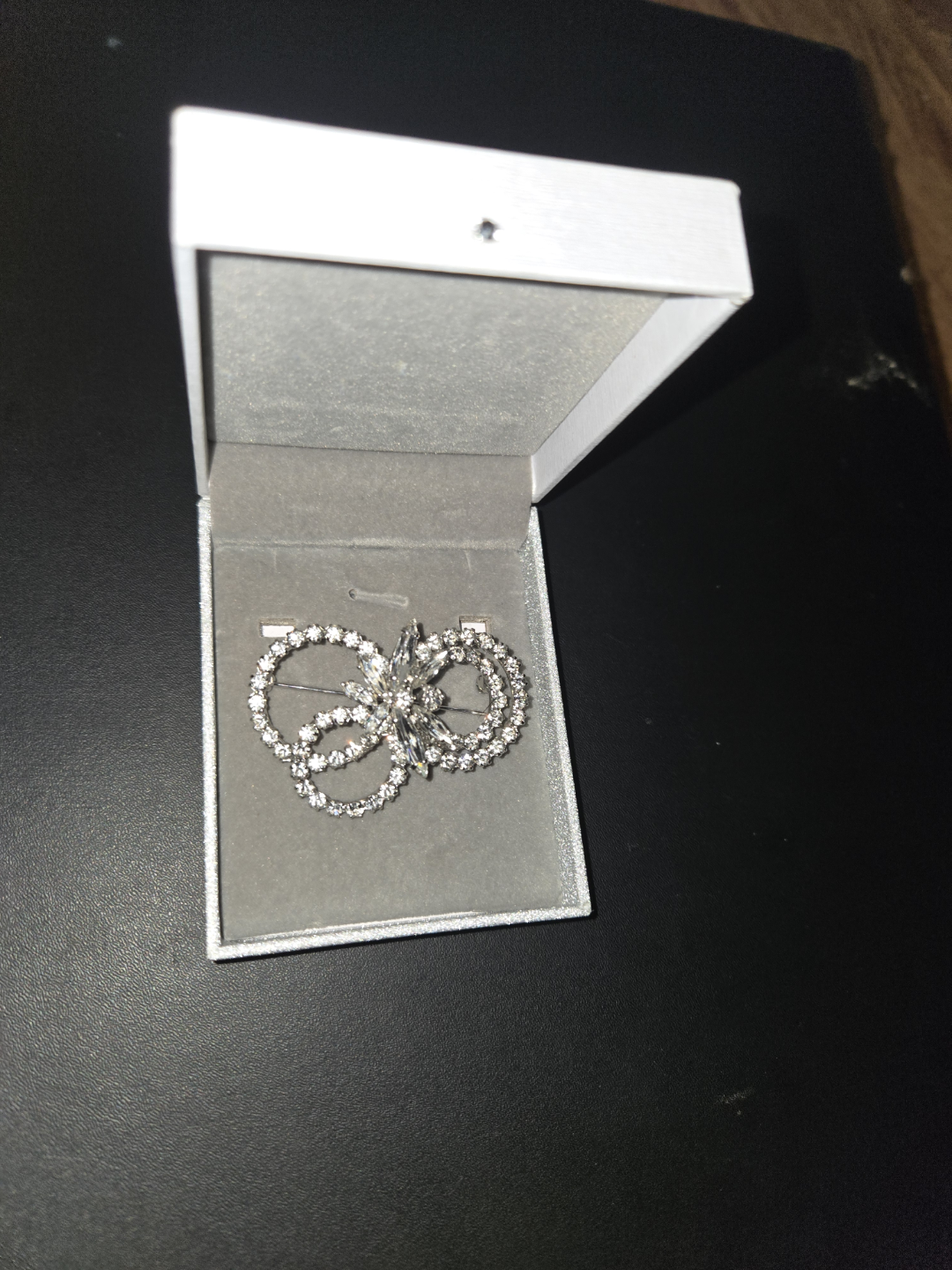 SHERMAN   Rhinestone Brooch - photo 4
