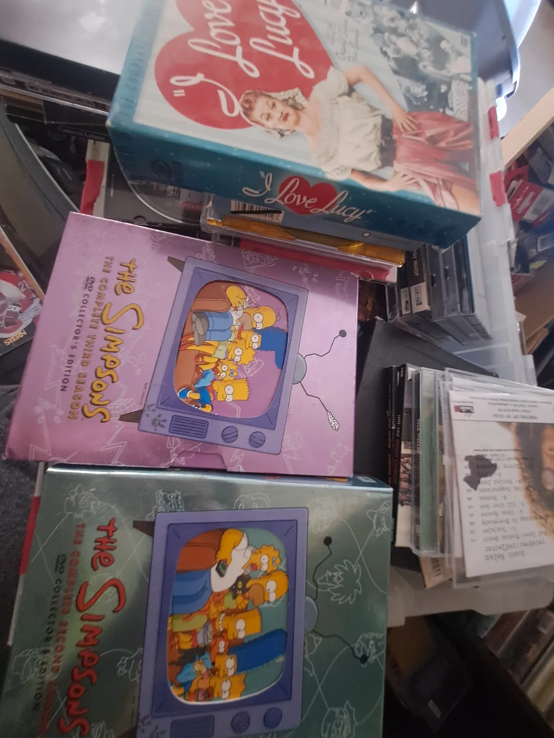 Huge CD DVD Hockey Card lot image indicator(5)