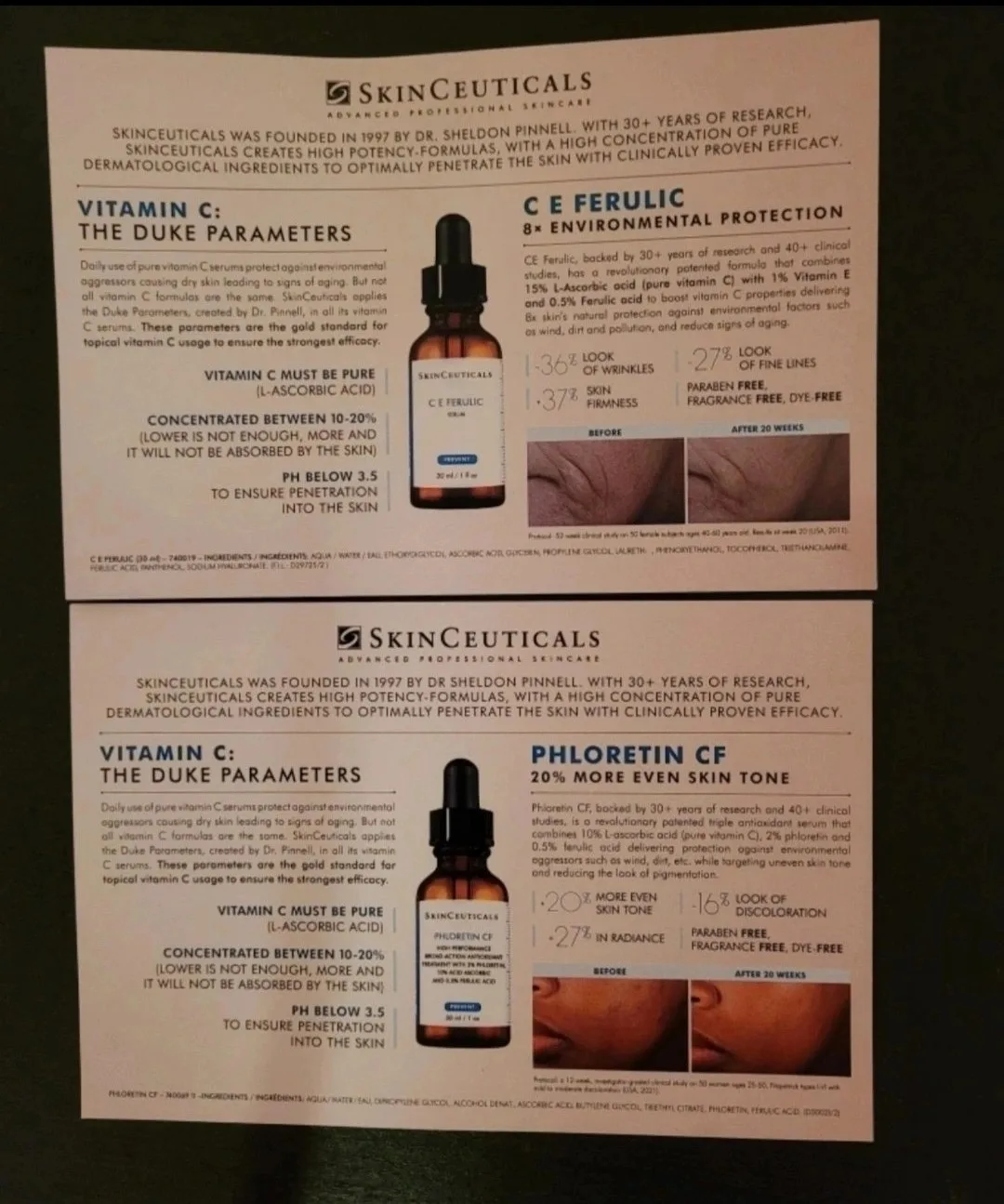 🧡 Skinceuticals CE Ferulic & Phloretin CF Samples image indicator(2)